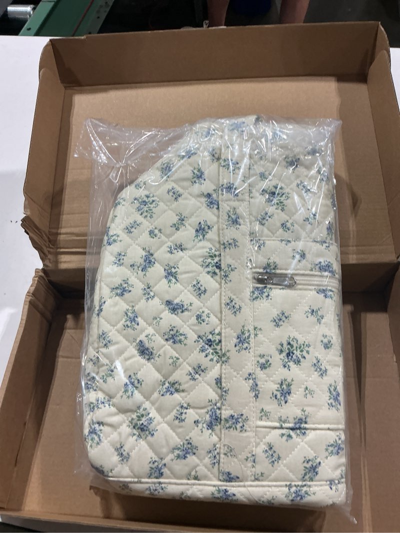 Condition photo showing Good Condition for gym bag for women, cute duffle bag, quilted duffle bag for travel, floral duffle bags, weekend bag with zipper pocket dance bag organizer b-blue floral print