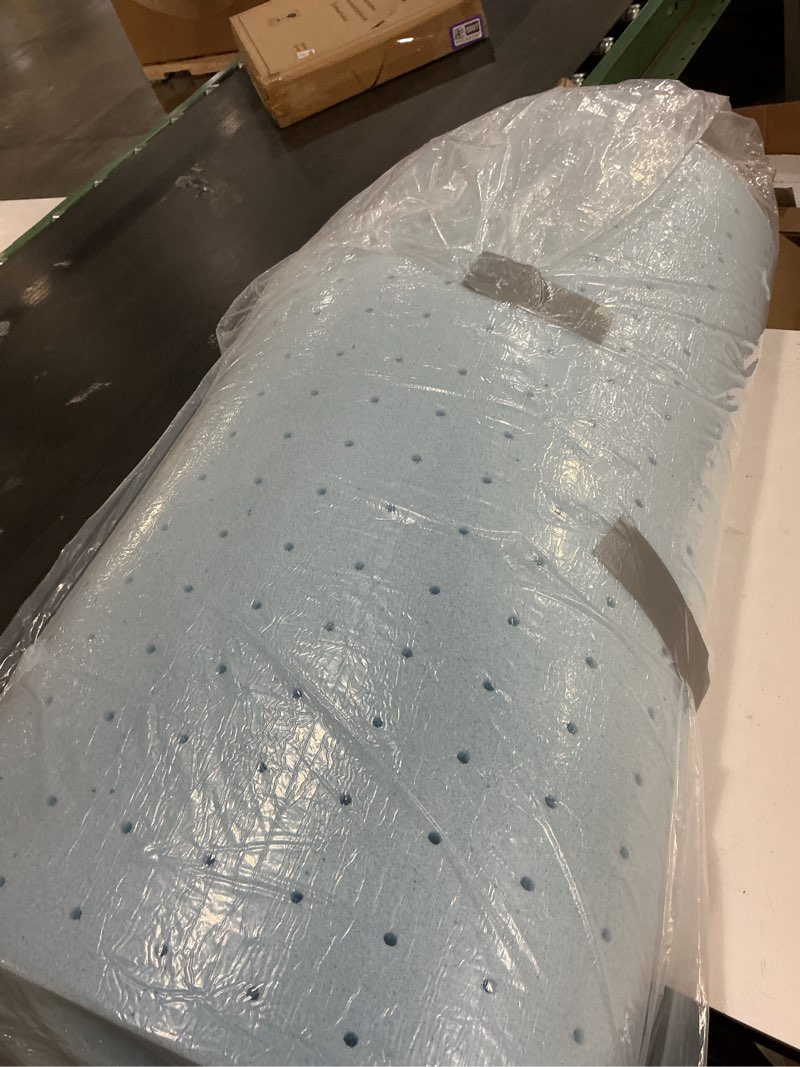 Condition photo showing Good Condition for Best Price Mattress 2 Inch Ventilated Memory Foam Mattress Topper, Cooling Gel Infusion, Dorm Essentials, Queen Queen 2 Inch