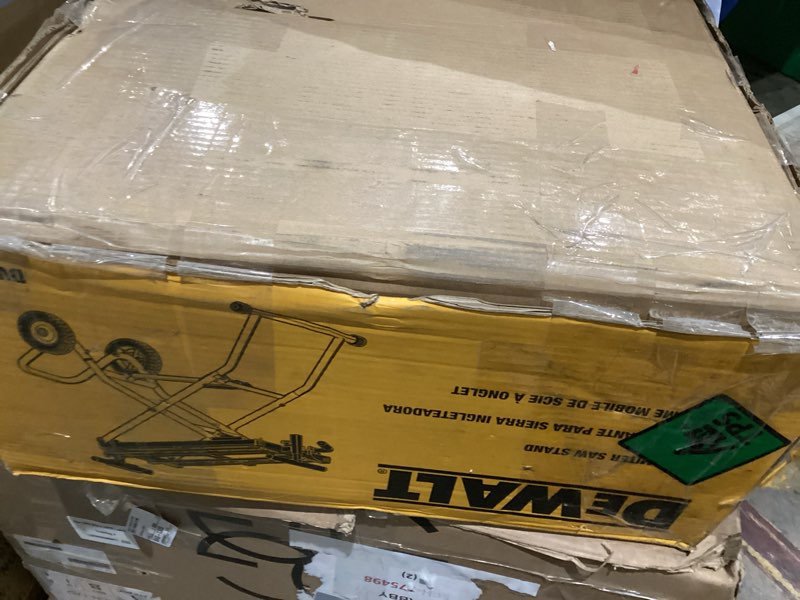 Condition photo showing As Is for DeWALT DWX726 - Rolling Miter Saw Stand