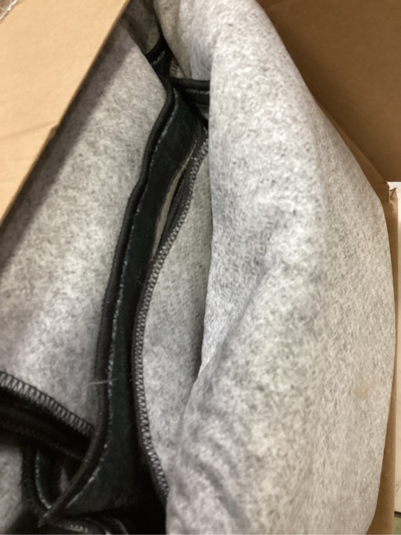 Condition photo showing As Is for 6x9 Area Rugs Living Room Rug: Vintage Washable Rug Floral Soft Carpet Indoor Floor Non-Slip Boho Stain Resistant Large Carpets for Bedroom Kids Nursery Dining Room Farmhouse Home Office Black 6' x 9' (Rectangular) Black