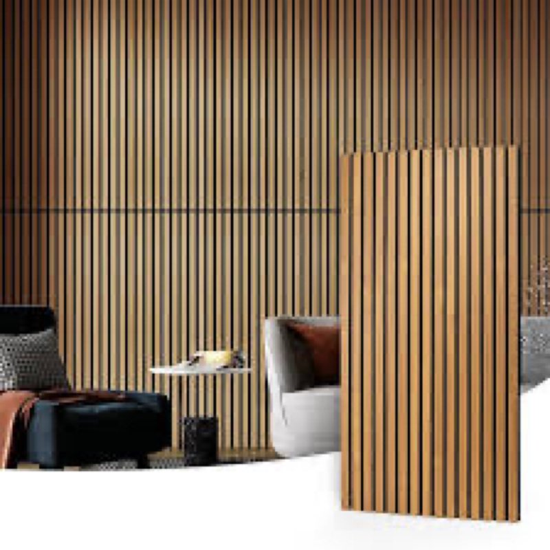 fortuno 4 pcs wood panels for wall and ceiling - decorative fluted slat wall paneling, sound absorbing acoustic panels for studio, living room, 47.2\\\\\\\"×23.6\\\\\\\", 4 pcs-47.2\\\\\\\" x 23.6\\\\\\\" 
