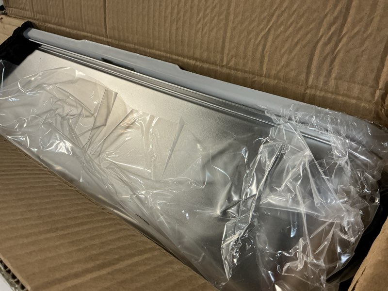 Condition photo showing Good Condition for stainless steel litter box | xl enclosed cat litter boxes with lid for big cats | high sided, anti-urine leakage | non-stick bottom & includes litter mat & metal scoop