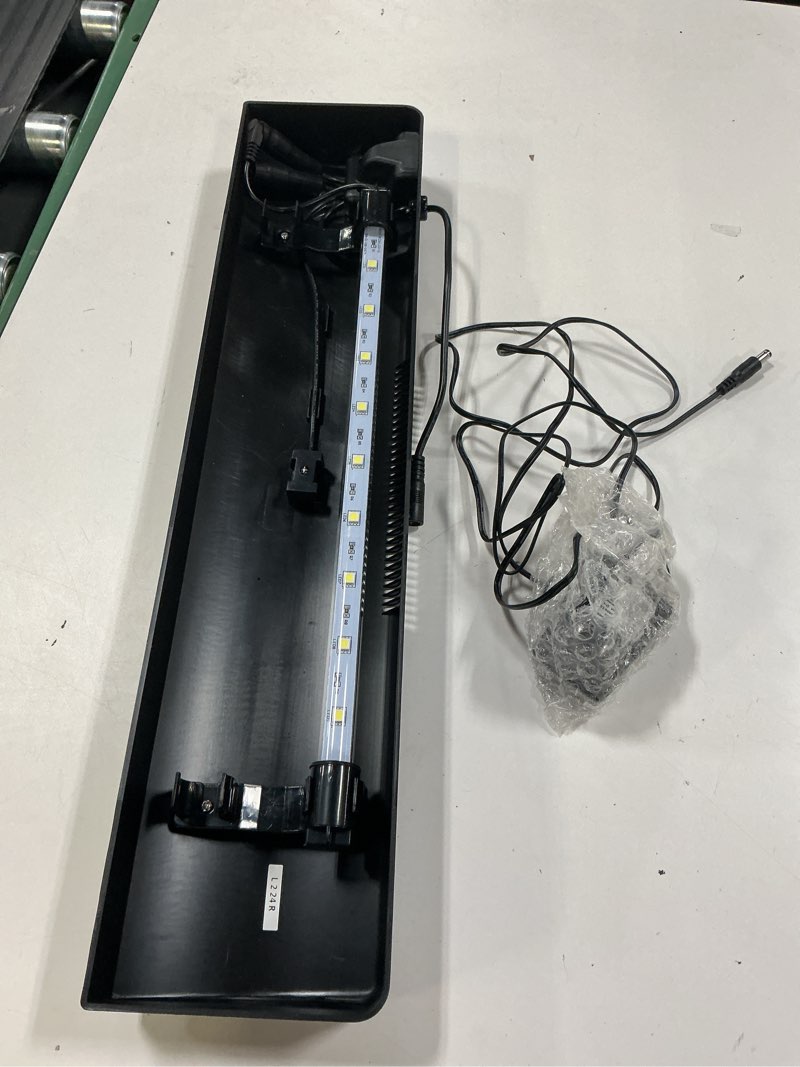 Condition photo showing As Is for aqueon deluxe led full hood - 20"