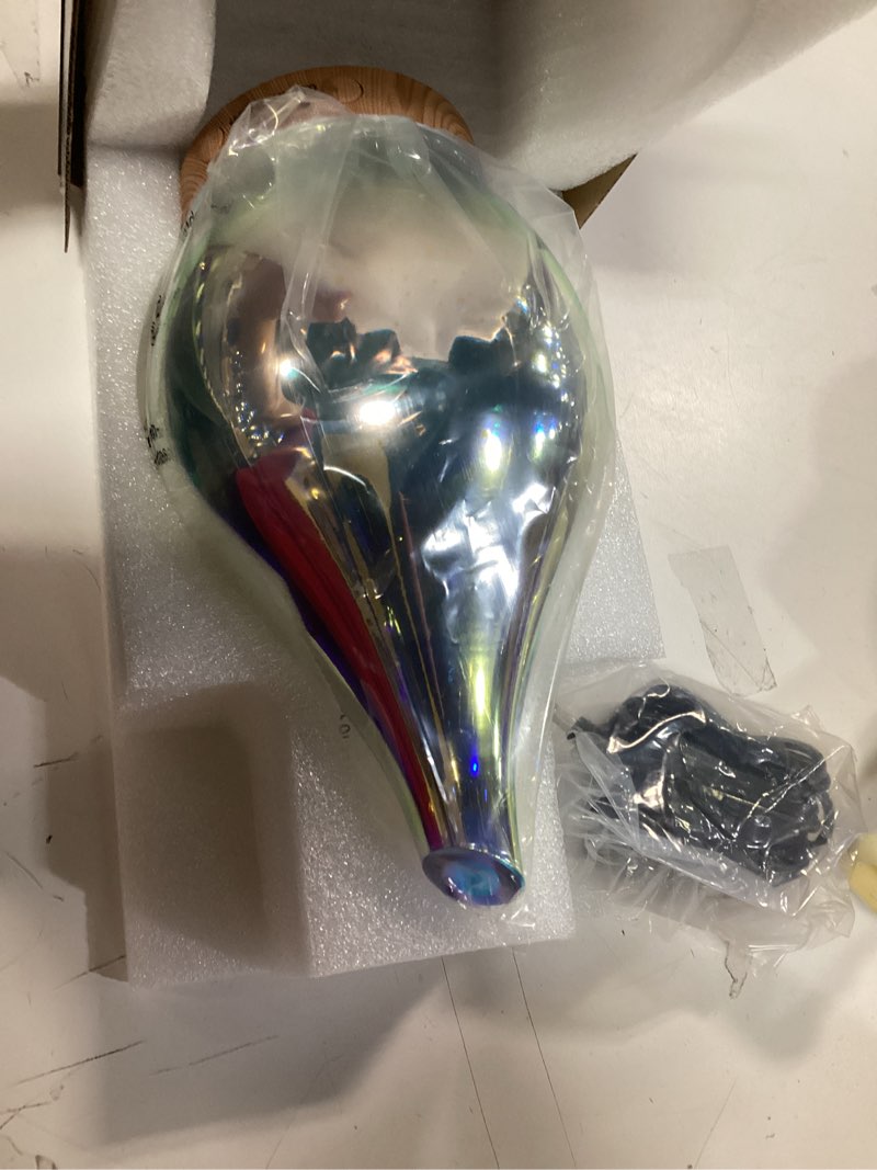 Condition photo showing Good Condition for Porseme Oil Diffuser 3D Glass Aromatherapy Ultrasonic Humidifier, Air Refresh Auto Shut-Off, Timer Setting, BPA Free for Home Hotel Yoga Leisure SPA Gift 150ml Last 6H C1-150ml Afantty 150ml