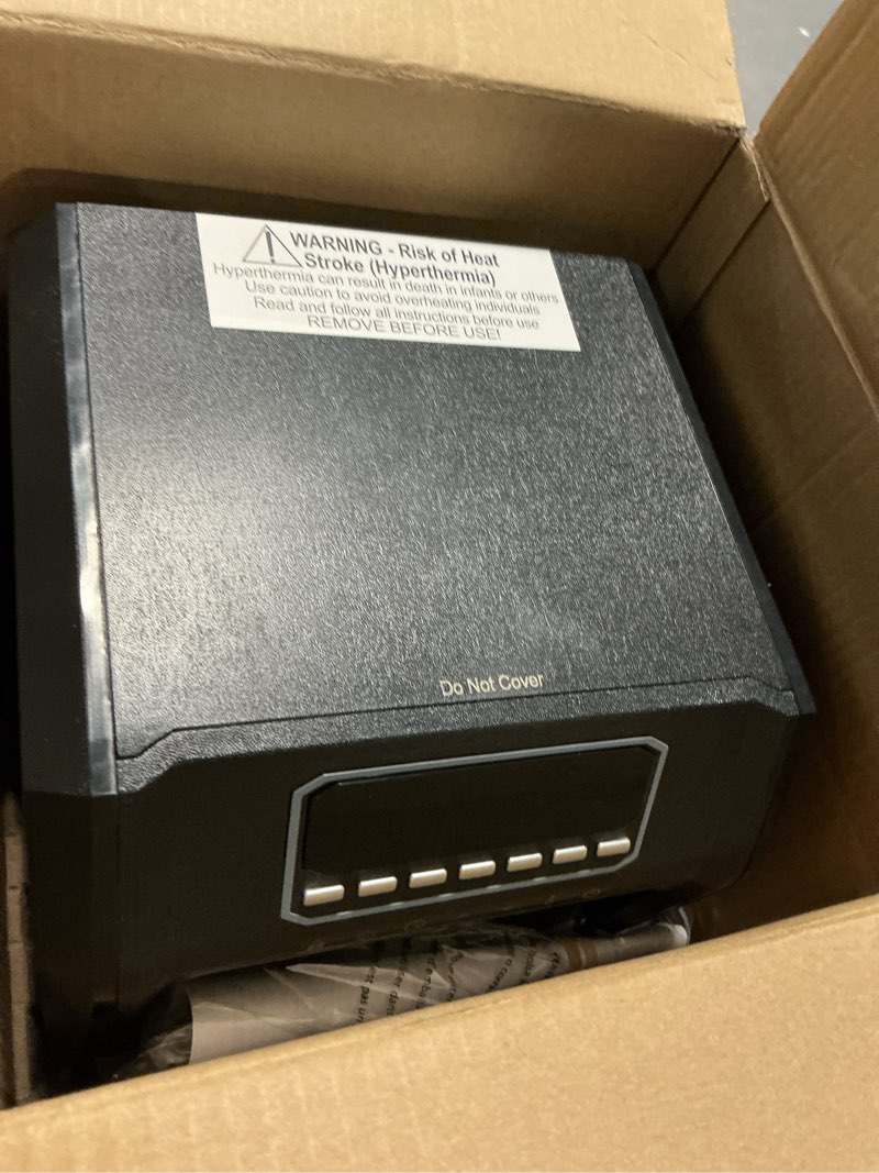 Condition photo showing Good Condition for Infrared Space Heater 3 Mode 1500W Electric heater with 6 Quartz Infrared Element Child Lock Timer Remote for Indoor Use WEWARM Middle