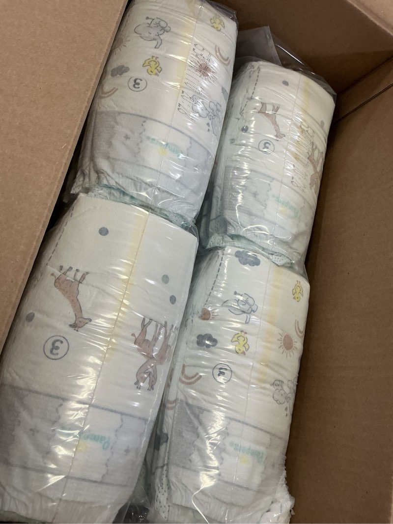Condition photo showing New/Like New for Pampers Swaddlers Diapers, Size 3 (13-26 lbs), 136 Count, Absorbent, Keeps Baby Dry and Comfortable, Skin Safe Disposable Baby Diaper (Packaging May Vary) Size 3 136