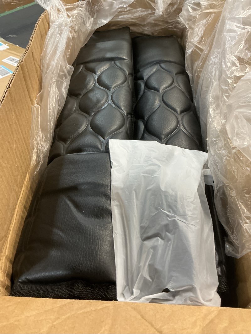 Condition photo showing As Is for Massage Mat, Detachable Neck Massager, Full Body Vibration Heating, Massage Pad with 10 Vibrating Motors and 9 Speed Settings for Home Office Use, Gift for Men Women Parents Christmas,Black