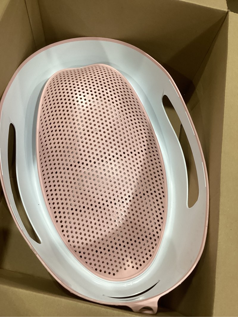 Condition photo showing Good Condition for Angelcare Baby Bath Support (Pink) | Ideal for Babies Less than 6 Months Old Bath Support Pink