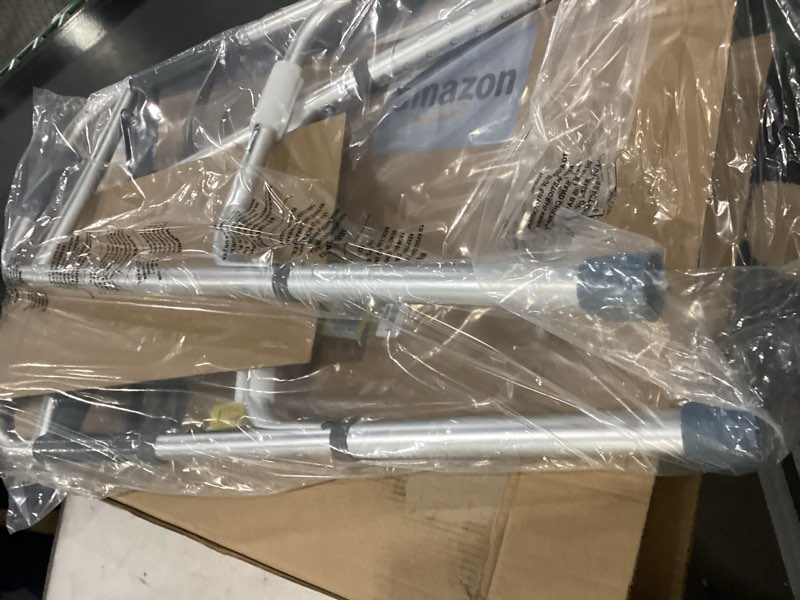 Condition photo showing Good Condition for Drive Medical 2-Button Standard Foldable Walker for Seniors & Adults - Adjustable Legs - Lightweight Aluminum Construction - 350 Lb Weight Capacity - Basic Walking Aid - Silver