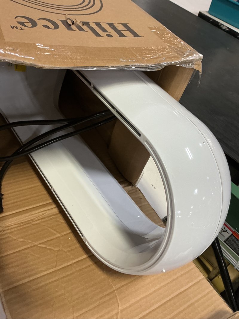 Condition photo showing Good Condition for 3-in-1 Bladeless Fan with Air Purifier,Indoor Heater,Fan and Heater Combo HEPA Filter,Tip-Over Switch,26ft/s Quiet Tower Fans,80°Oscillating, 8 Speeds, 9H Timer, 32 inch Large
