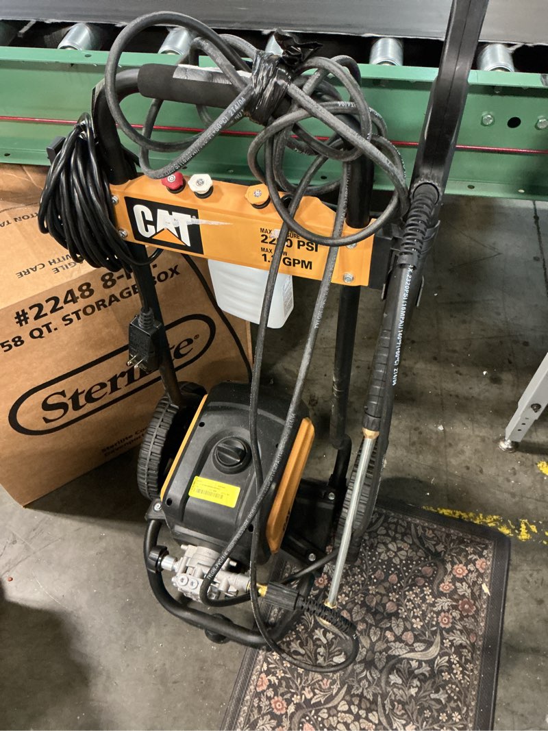 Condition photo showing Good Condition for colorfish 2200psi electric pressure washer w/ turbo nozzle, 13-amp