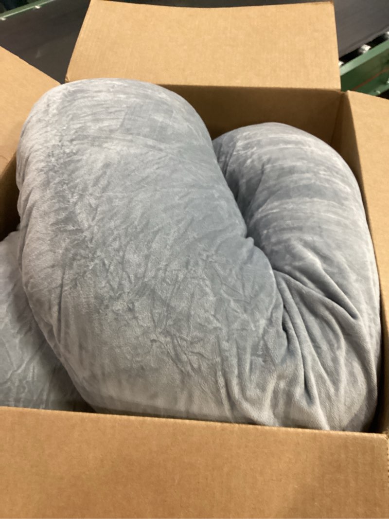 Condition photo showing Good Condition for momcozy pregnancy pillow for sleeping - u shaped full body maternity pillow | removable cover, support for back, legs, belly, hips for pregnant women, side sleeper, pregnancy gifts & essentials, 57 inch grey