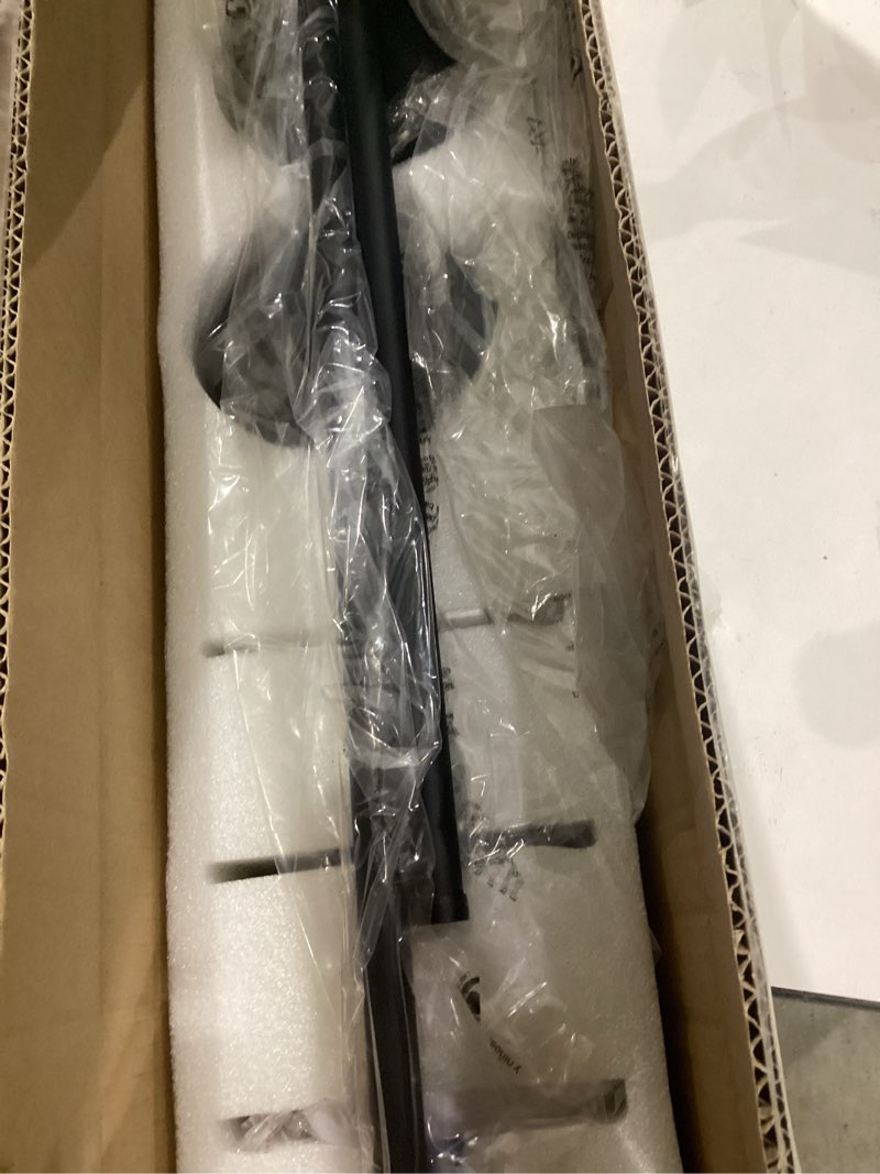 Condition photo showing As Is for Battery Operated Wall Sconces Set of Two, with Remote Control, Dimmable, Warm White/Natural White/Daylight/RGB, 350°Rotate, LED Black Wireless Wall Light for Living Room, Bedroom, 28.3 Inch Black (RGB Colors) 28.3 Inches