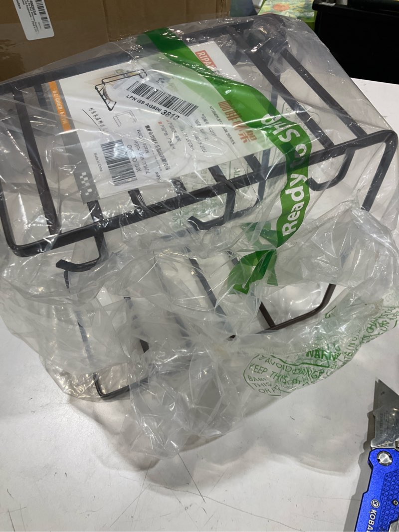 Condition photo showing Good Condition for metal mug tree holder stand for counter 6 hooks coffee cup display hanger rack organizer for kitchen cabinet - brown - 9.5 x 9.1in