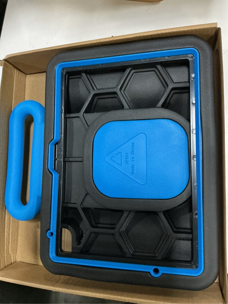 Condition photo showing Good Condition for kids case for ipad (a16) 11th/10th gen 10.9'' 2025/2022,adjustable portrait/landscape stand/drop proof with handle,child friendly case for ipad air 11 (m3/m2) 2025/2024 (blackblue)