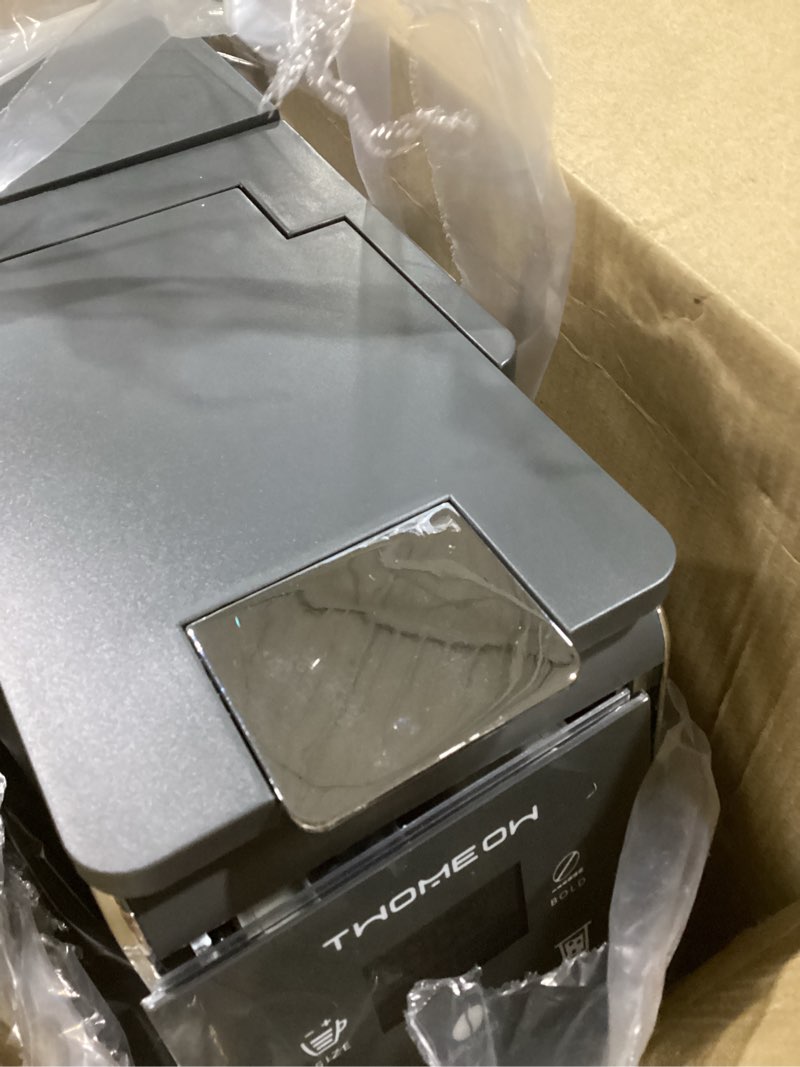 Condition photo showing New/Like New for K Cup Coffee Maker With Bold Setting, Single Serve Hot & Iced Coffee Maker for K-Cup and Grounds, 52oz Removable Reservoir, 6 to14oz Brew Sizes, Pod Coffee Machine With Reusable Filter, Gray