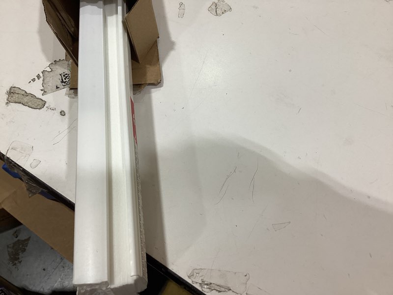 Condition photo showing Good Condition for Redi Shade No Tools Easy Lift Trim-at-Home Cordless Pleated Light Filtering Fabric Shade White, 30" W x 64" L, (Fits windows 19 in - 30 in) White 30"W x 64"H