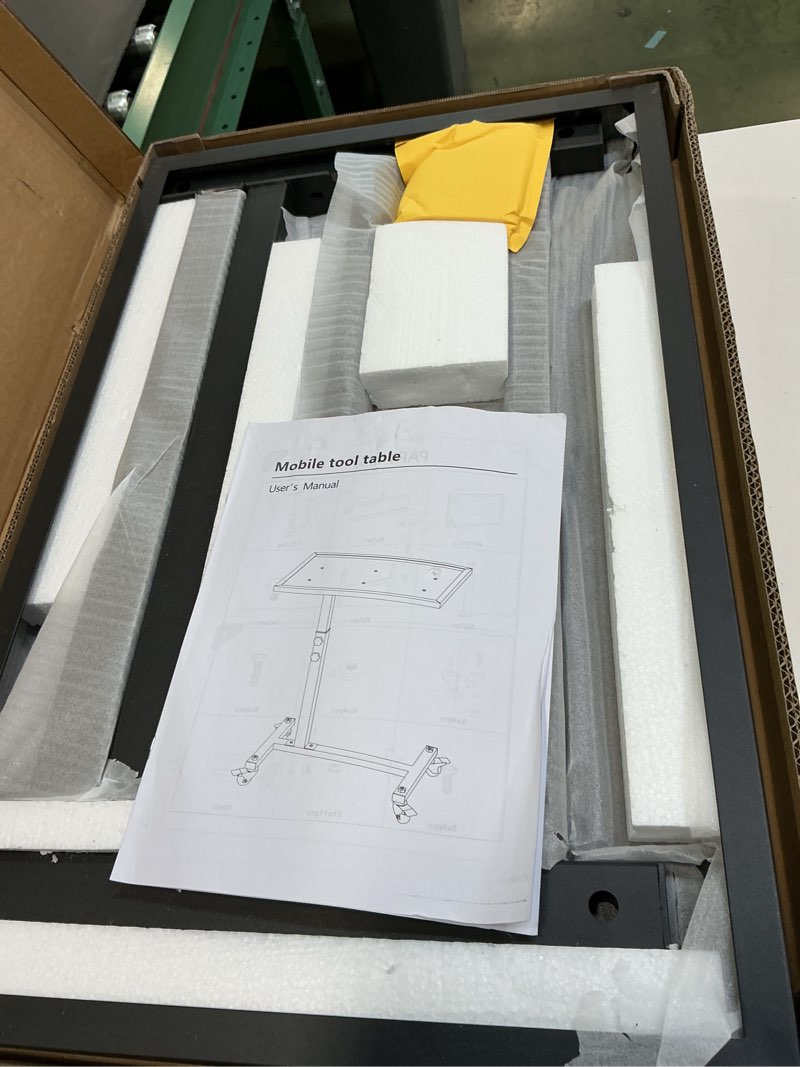 Condition photo showing New/Like New for GEARWRENCH Adjustable Height Mobile Work Table 35 To 48" - 83166