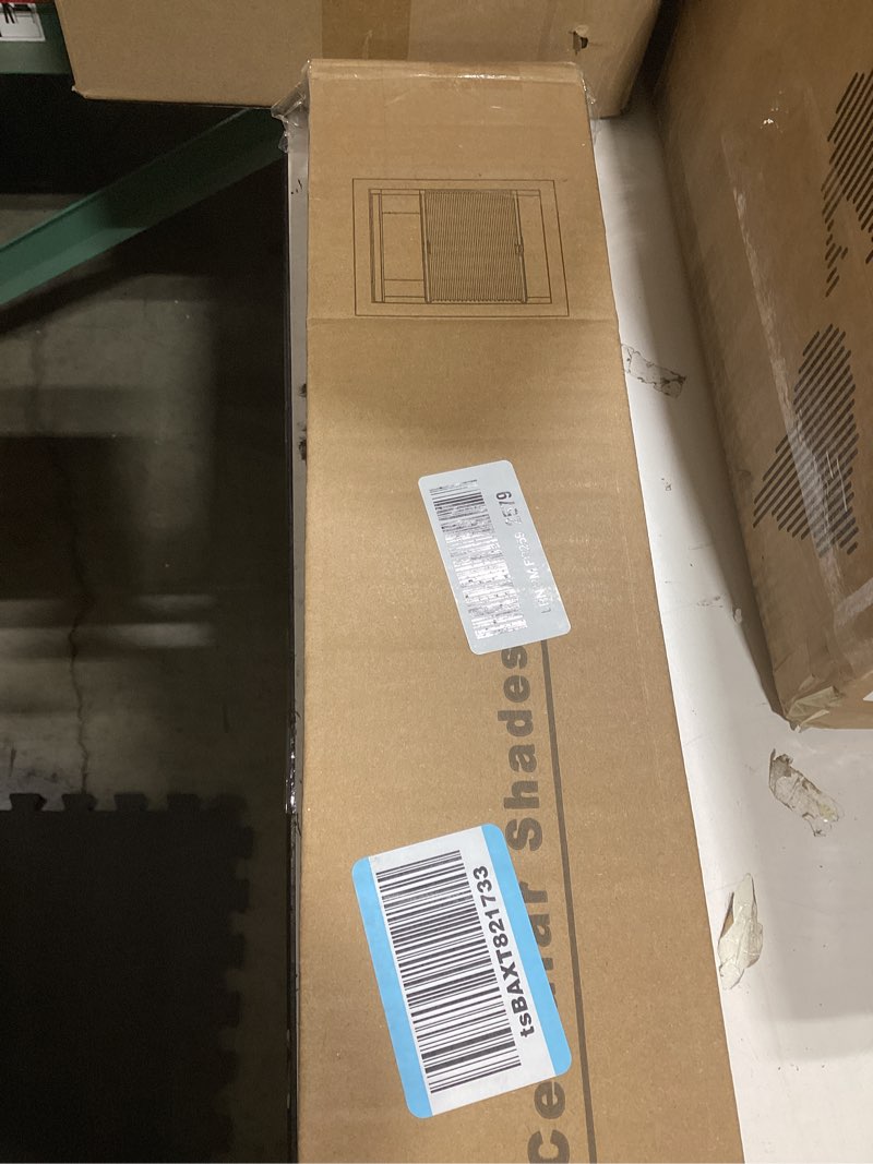 Condition photo showing Good Condition for Allesin Top Down Bottom Up Cellular Shades,Blackout Blinds Noise Reduction,Cordless Cellular Shades Room Darkening Honeycomb Blinds,Blackout (White,34"x72") White-blackout 34"W x 72"H