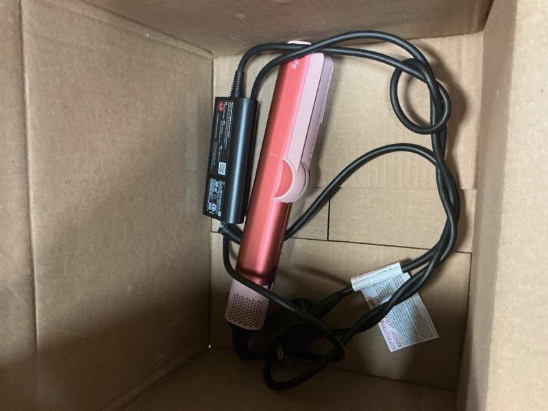 Condition photo showing As Is for Dyson Special Edition Airstrait™ Straightener in Strawberry Bronze and Blush Pink