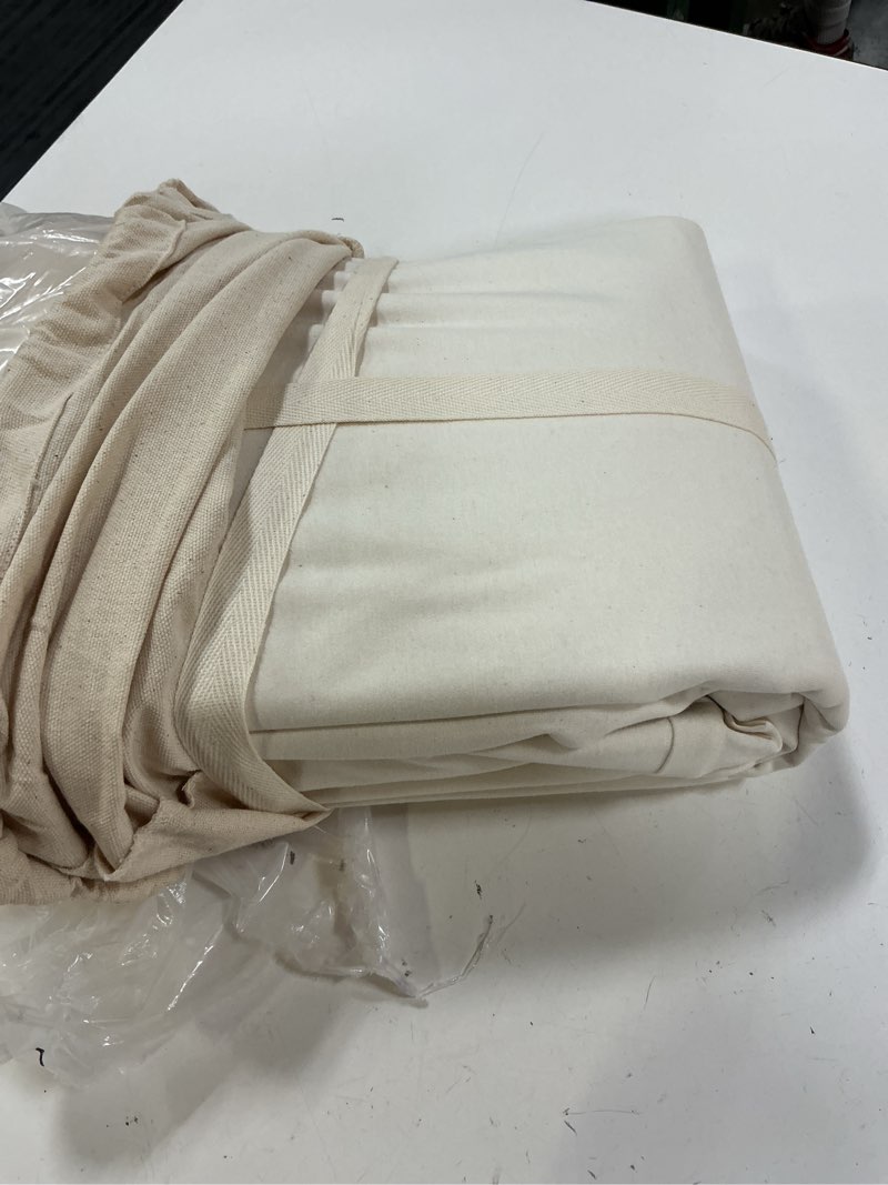 Condition photo showing Good Condition for organic waterproof mattress protector, queen, natural