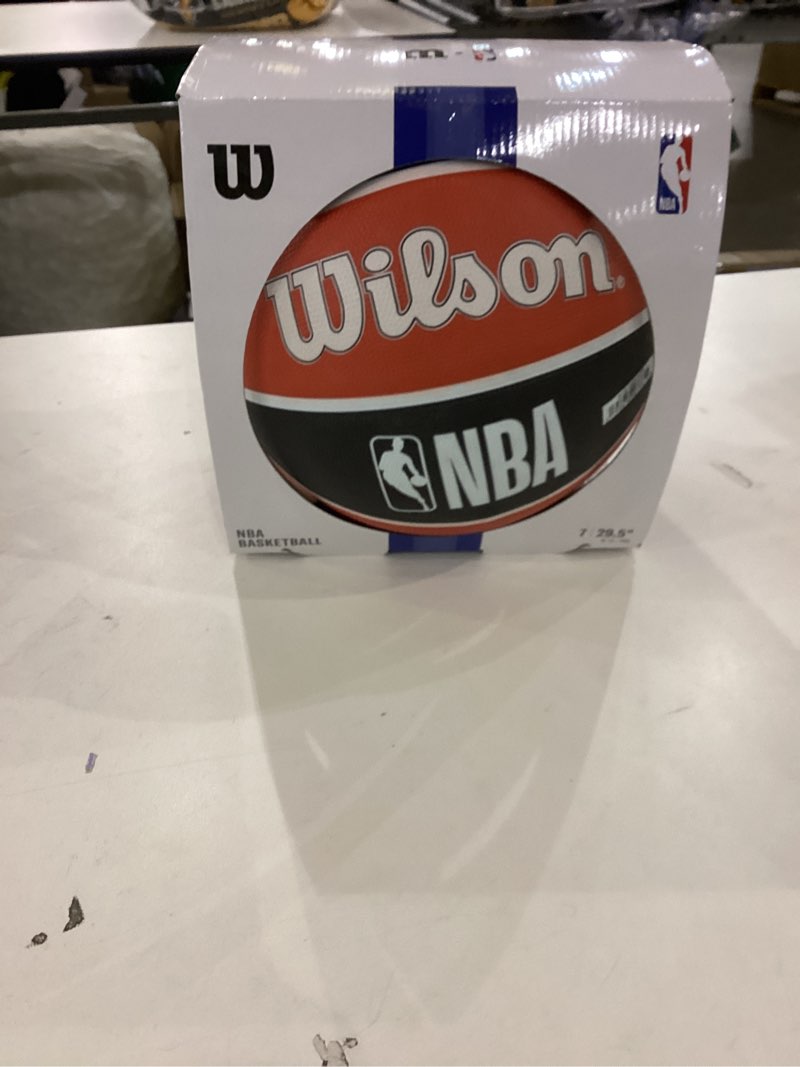 Condition photo showing New/Like New for Wilson NBA Team Alliance Basketballs - Size 7-29.5" Atlanta Hawks Size 7 - 29.5"