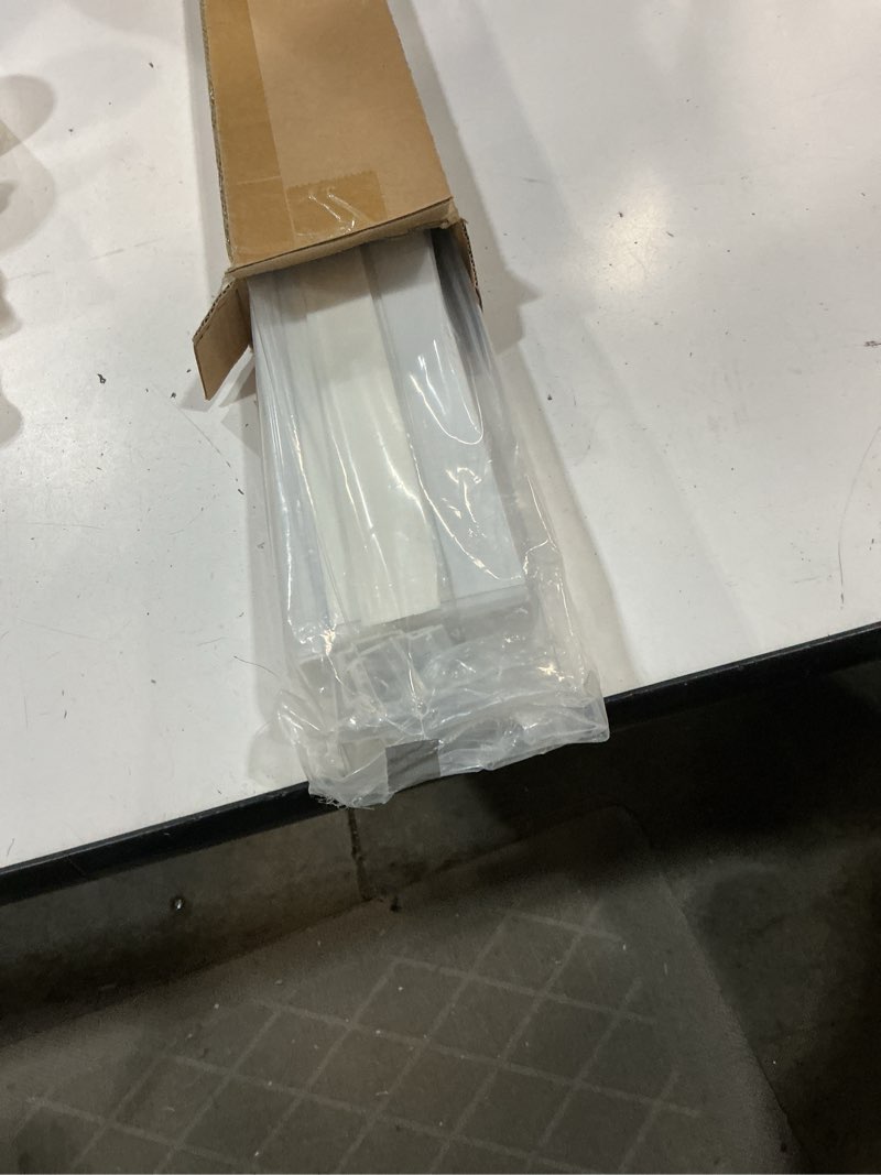 Condition photo showing Good Condition for lazblinds no tools no drill cordless cellular shades, light filtering honeycomb shades pleated blinds for window size 28" w x 72" h, cream light filtering - cream 28" w x 72" h