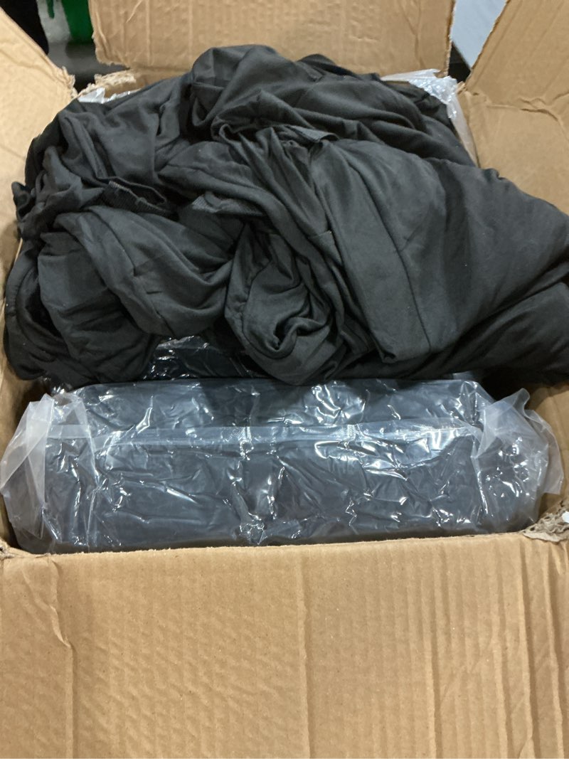 Condition photo showing Good Condition for HAINARverS Stretch Spandex Folding Chair Covers 50PCS, Universal Fitted Chair Cover Protector for Wedding, Party, Banquet, Holidays, Celebration, Decor(Black, 50 PCS) Black 50PCS