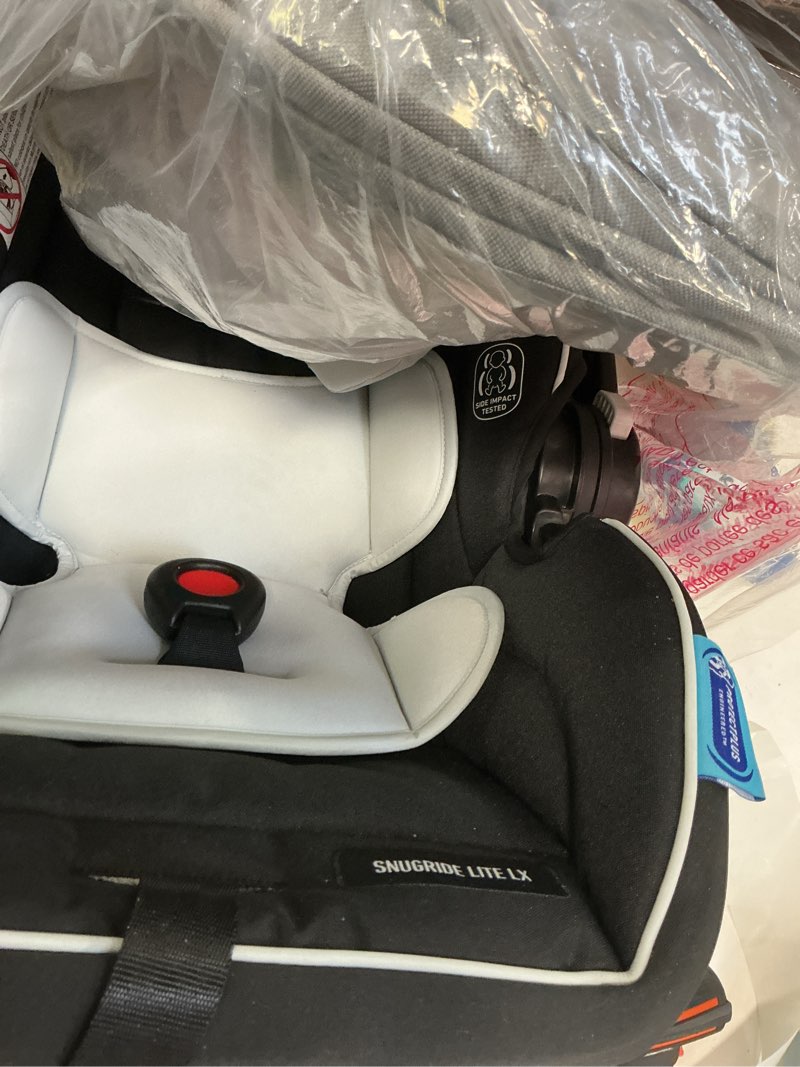 Condition photo showing Good Condition for Graco SnugRide Lite LX Infant Car Seat, Lightweight Rear-Facing Seat for Babies 4–30 lb, 4-Position Adjustable Base, LATCH Installation & ProtectPlus Engineered, Studio