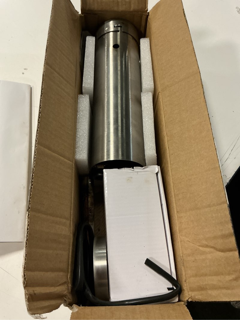 Condition photo showing Good Condition for Cold Smoke Generator with Lid & Air Pump, Portable Electric BBQ Smoker, Wood Pellets Outdoor Smoker, Grill Accessory Barbecue Tools for Meat Vegetable, Hot & Cold Smoking, Stainless Steel