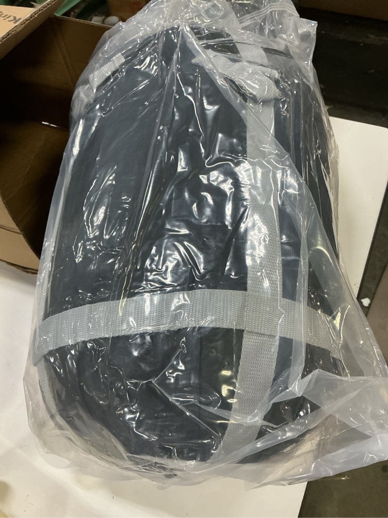 Condition photo showing New/Like New for KingCamp Sleeping Bag for Adults, Cold Weather & Warm Extra Wide Big & Tall XL Portable Waterproof Flannel Sleeping Bags, Essentials Gear Accessories for Camping Backpacking Hiking Indoor & Outdoor 43°F Thermal Pod Black 86.6" x 39.4"