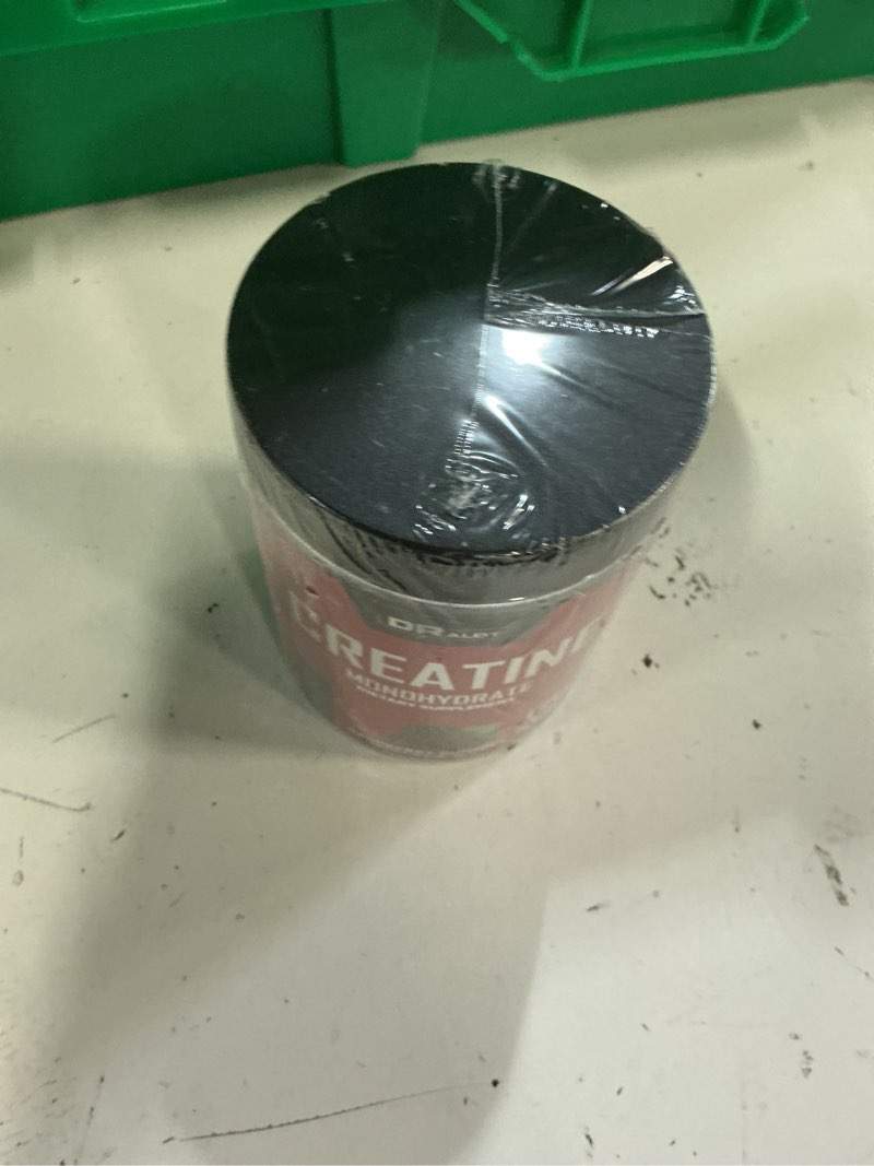 Condition photo showing New/Like New for 99.99% creatine monohydrate gummies more 15% strength, 5x energy, muscle, recovery, pre-workout complex creatine for women & men with 5000mg creatine, l-taurine, b12, mg & k, 0 sugar (exp 01/04/2028)