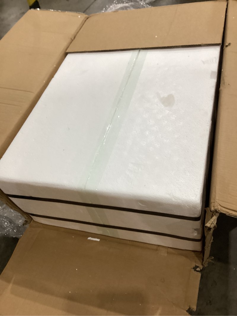Condition photo showing Good Condition for jonathan y snk1002a ancillary 3-hole 30 in. w x 18.25 in. d classic contemporary rectangular ceramic single sink basin vanity top, white