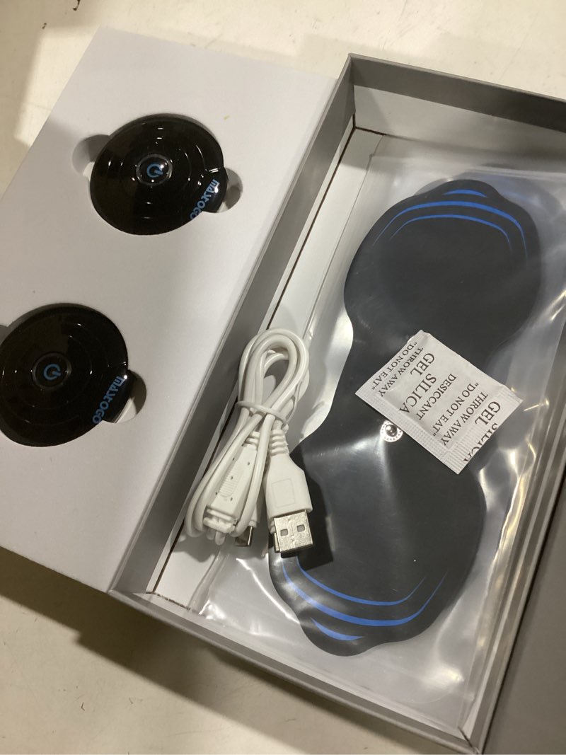 Condition photo showing New/Like New for Wireless Tens Unit Muscle Stimulator - Two Sets of Tens Unit Massager for Pain Relief - Up to 12 Mode 20 Intensity Portable with App Controlled Bluetooth TENS EMS Muscle Stimulator Machine