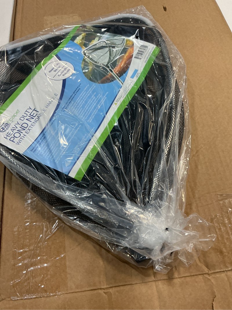 Condition photo showing New/Like New for aquascape 98560 69  water feature fish pond skimming net with extendable handle