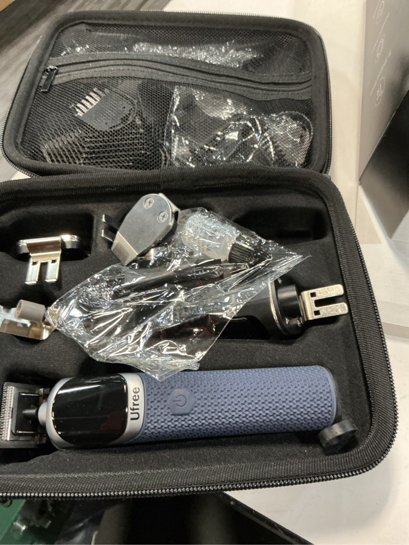 Condition photo showing Good Condition for ufree 6-in-1 professional beard trimmer for men, ipx6 waterproof electric shaver razor, cordless body hair trimmer for mustache, nose, type-c mens gooming kits, birthday valentines gifts for him