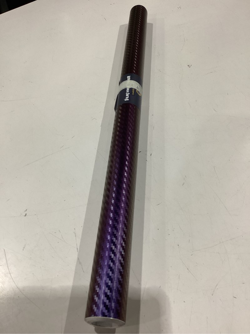Condition photo showing New/Like New for purple and blue car chameleon wrap auto carbon fiber wrapping film vehicle change color sticker tint vinyl air bubble free (50cm x 152cm)