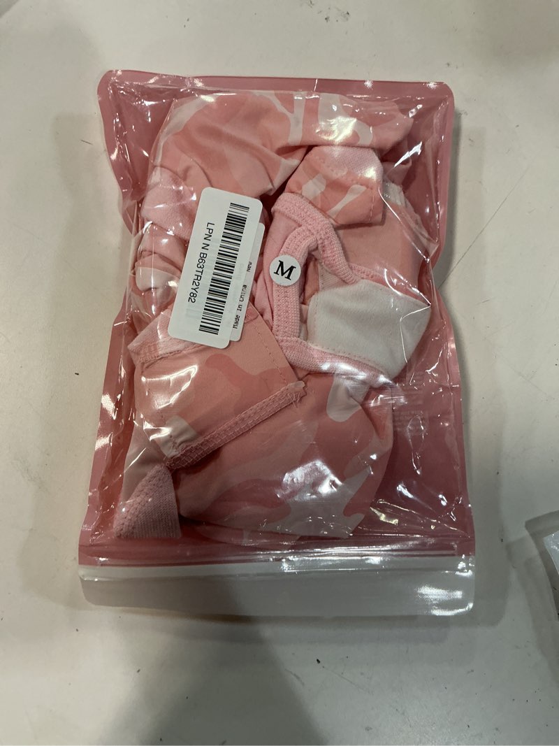 Condition photo showing Good Condition for Coppthinktu Dog Onesie for Surgery Female, Breathable Dog Surgery Spay Recovery Suit, Dog Cone Alternative Anti-Licking, Small to XXL Sizes, Pink, Polyester Blend M Pink