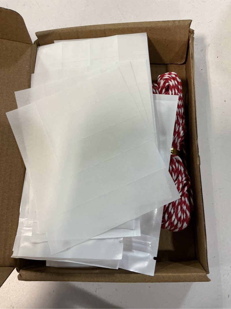 Condition photo showing Good Condition for 48Pcs Valentines Cards for Kids Mason Jar Happy Valentines Day Cards Candy Holder Card Bulk Valentine Candy Bag Jar Valentine's Day Paper Jar for Classroom Exchange Party Favors(Candy Not Included)