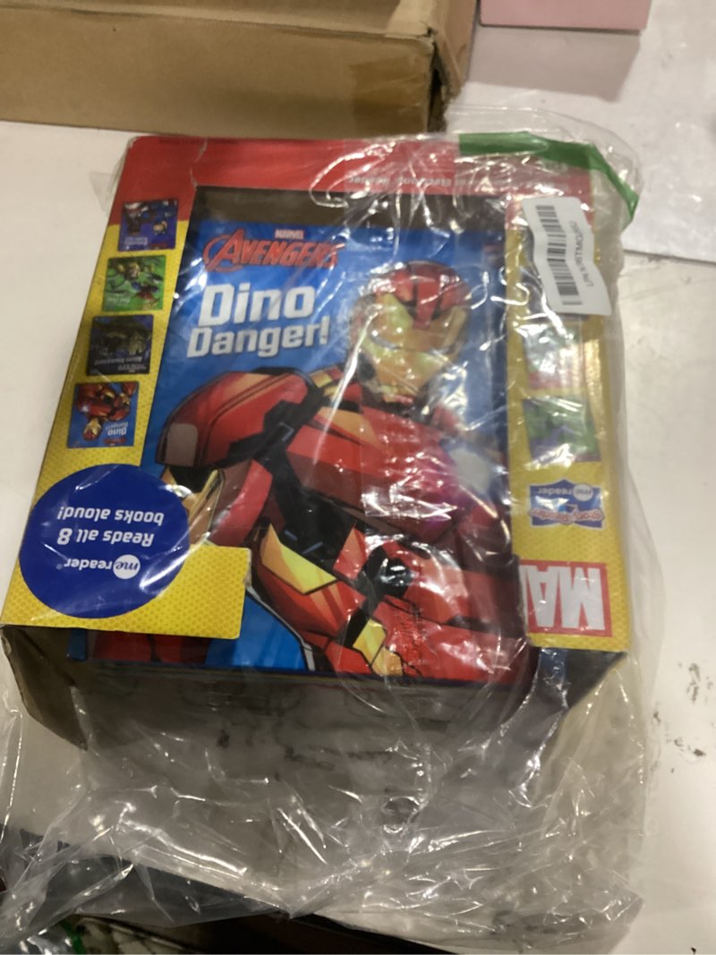 Condition photo showing Good Condition for marvel super heroes spider-man, avengers, guardians, and more! - me reader electronic reader with 8 book library - pi kids