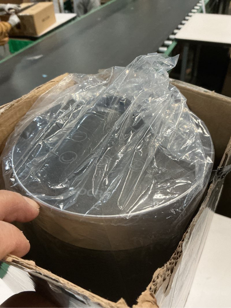 Condition photo showing As Is for Space Heater for Indoor Use with Remote - 70° Oscillating Tower Electric Heater, 24 Inchs, 12H Timer, 1500W Quiet PTC Ceramic Heating with Thermostat, Fast Safety Heat for Office, Home, Bedroom