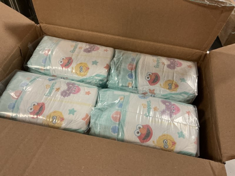 Condition photo showing New/Like New for Pampers Diapers - Baby Dry - Size 1, 120 Count, Absorbent Disposable Infant Diaper (Packaging May Vary) Size 1 120