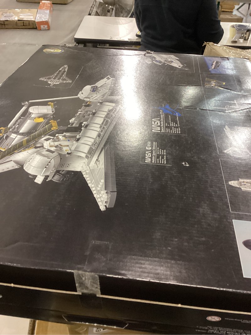 Condition photo showing New/Like New for LEGO Icons NASA Space Shuttle Discovery Building Sets for Adults - Model Kits for Bookshelf or Office Decor, Ages 18+ Years - Gifts for Men & Women - 10283 Frustration-Free Packaging