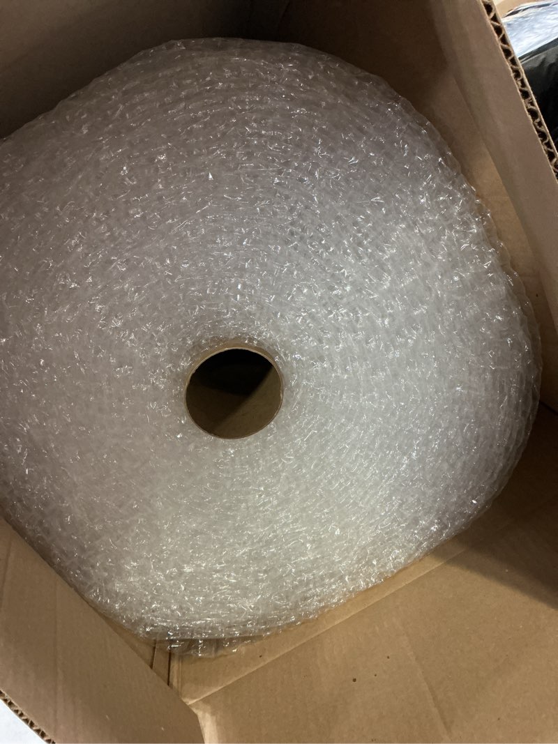 Condition photo showing Good Condition for uBoxes Bubble Cushioning 24" wide Wrap x 100' Long Medium Bubbles 5/16",Clear,BUBBMED24100