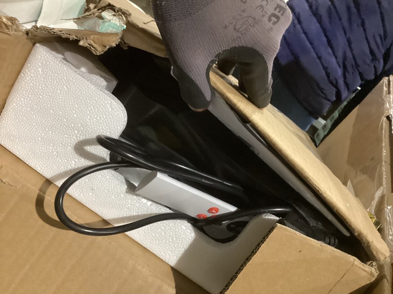 Condition photo showing As Is for Vibration Plate Exercise Machine, Vibrating Plate for Lymphatic Drainage, 400 Lbs Capacity 250 Speed Levels Whole Body Fat Burner Weight Loss Shake Board, Vibrate Platform Machine