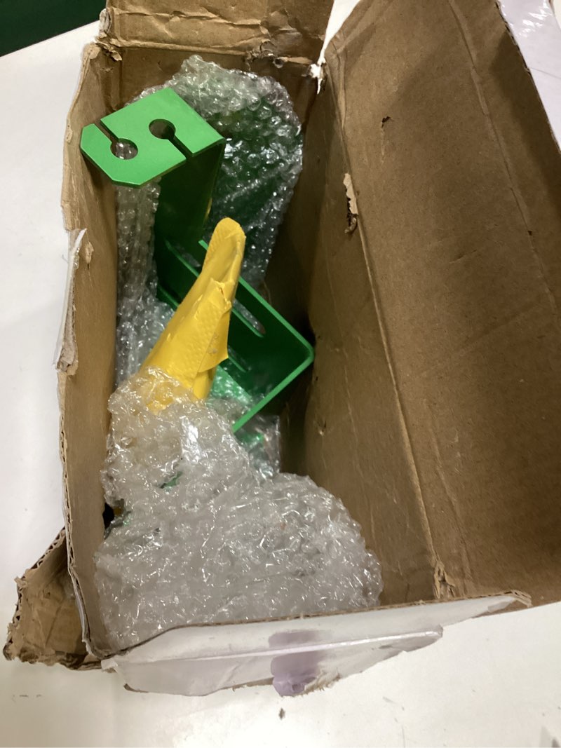 Condition photo showing Good Condition for heavy duty weed wacker trimmer line holder kit (adjustable width 4.5"-8.6") wacker commercial trimmer line holder supports 3 & 5 pound spools for landscape trailer organization accessories - green