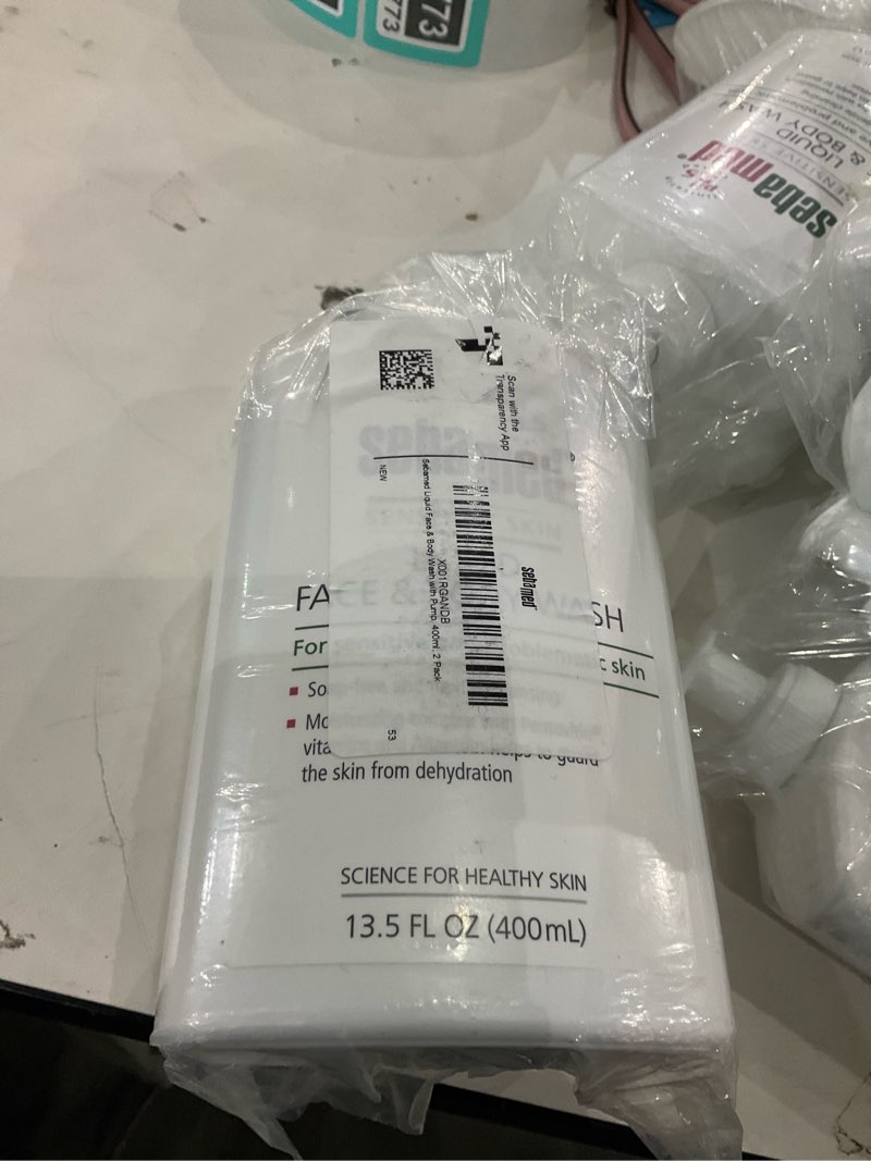 Condition photo showing New/Like New for SEBAMED Paraben-Free Liquid Face and Body Wash with Pump pH 5.5 Dermatologist Recommended Mild Hydrating Cleanser for Sensitive Skin 13.5 Fluid Ounces (400 Milliliters) 13.5 Fl Oz (Pack of 2)