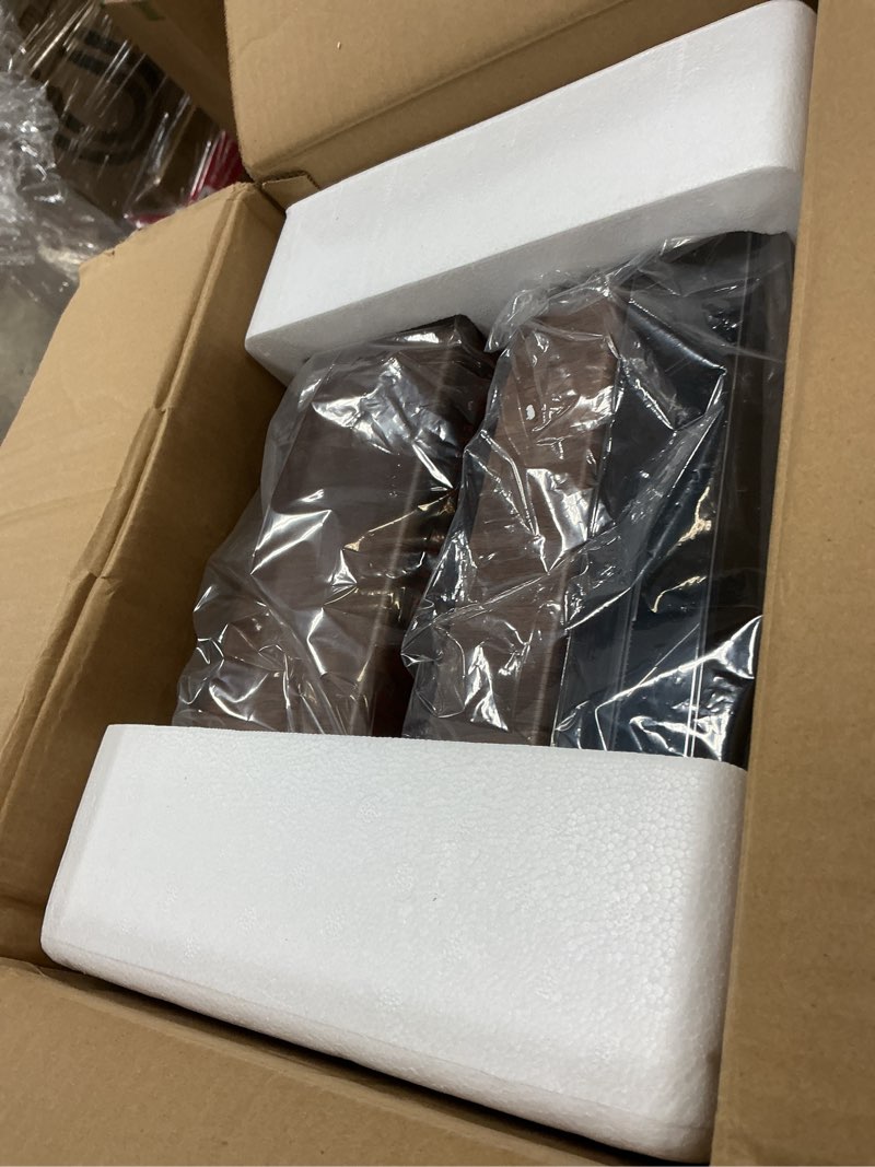 Condition photo showing Good Condition for Vinyl Record Player with Dual Stereo Bookshelf Speakers Vintage Turntable with Bluetooth Wireless Playback Belt Drive 3-Speed Playback Record Player Support RCA Out Auto Stop Wooden