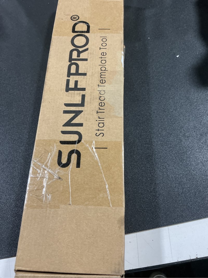 Condition photo showing New/Like New for SUNLFPROD Stair Tread Template Tool - Solid Stair Tread Gauge, Stair Tools for Stair Measuring Tool 