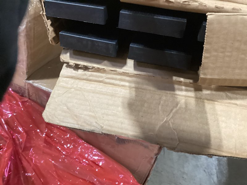 Condition photo showing Good Condition for Ekena Millwork Lifetime Vinyl LS3S12X06300BL Standard Three Board Spaced, Board-n-Batten Vinyl Shutters, w/Installation Shutter-Lok's & Matching Screws (Per Pair), 12"W x 63"H, Black 002 - Black 63-in. H